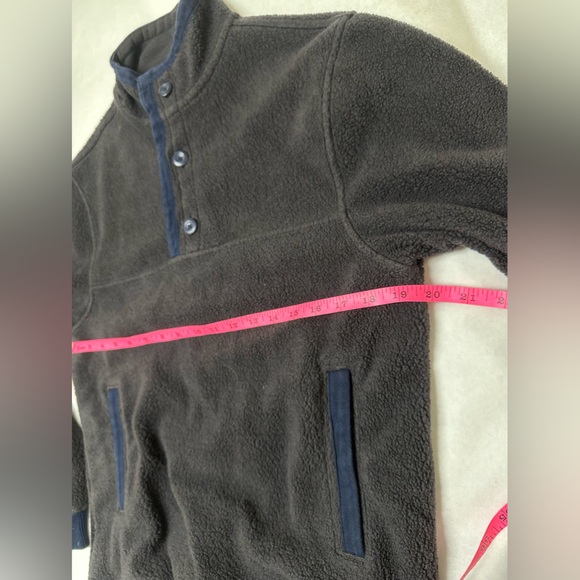 Men's Shearling Button Fleece Pullover - Picture 5 of 8